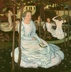 Der Obstgarten der klugen Jungfrauen, 1893
